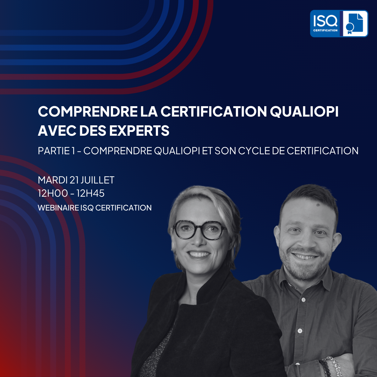 Webinaire nouveaux entrants Qualiopi — ISQ Certification